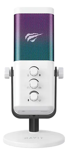Microfone Havit GK65 Condensador USB com RGB para Streaming — Vale a Pena?