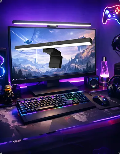 Luminária Barra LED RGB para Monitor e Notebook — Vale a Pena?