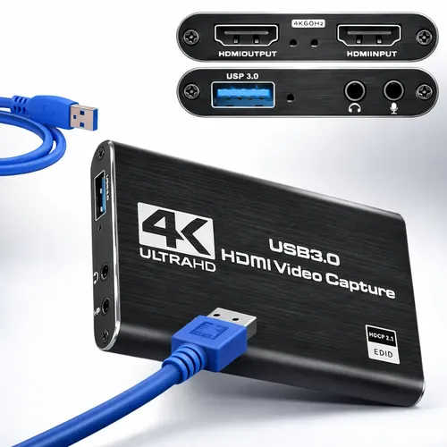 Placa de Captura HDMI USB 3.0 Full HD 60fps Chrome Technology — Vale a Pena?