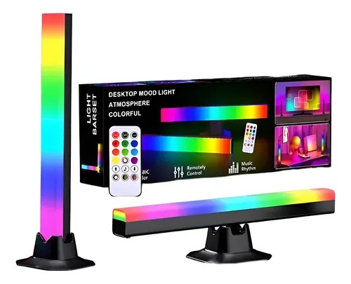 Kit 2 Barras de LED RGB Rítmicas para Setup Gamer — Vale a Pena?