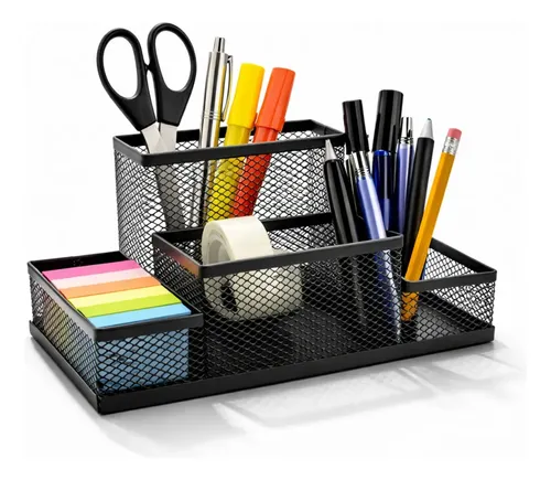 Organizador de Mesa Metal Aramado 4 Divisórias – Vale a Pena?